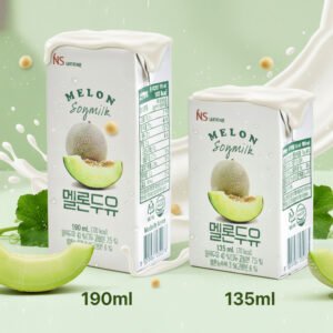 NS Melon Soymilk 190ml – Susu Kedelai Rasa Melon